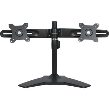 Dual Monitor Stand TAA Compl SuppORTS LCD 17"to24" LESS THAN 33LBS P/ARM