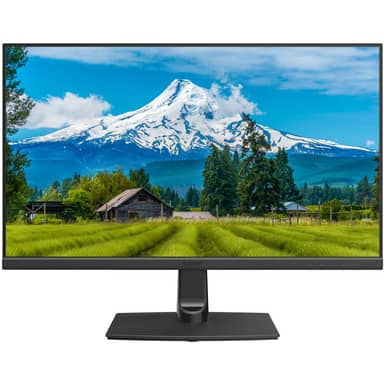 PXN2700 27" black FHD IPS LED LCD narrow bezel VGA HDMI DP speakers