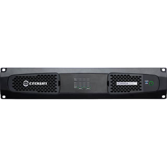DCI4|300 DriveCore Dante Install Series Analog 4X300 Amplifier