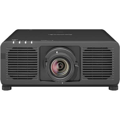 Panasonic PT-REZ12LBU8 WUXGA Laser DLP Projector, 12000 Lumens, Black
