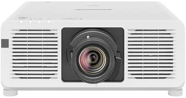 Panasonic PT-REZ80WU8 WUXGA DLP Laser Projector, White
