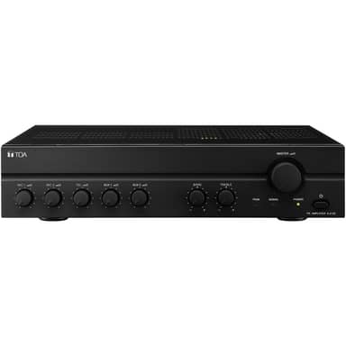 Mixer/Amp  Five Input (Mic- Line- Tel)- 240W- Paging priority Mute