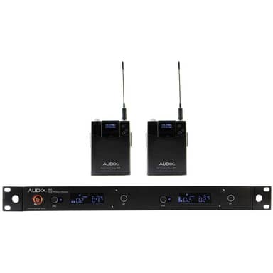 R42 receiver with two B60 bodypack transmitters No microphone