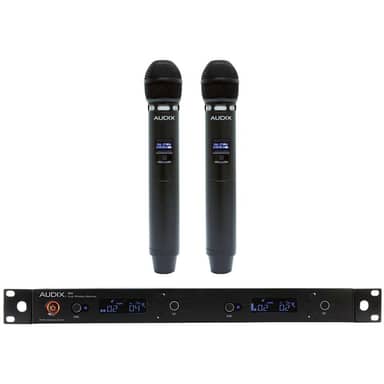 R62 receiver with two H60/VX5  handheld transmitte rs