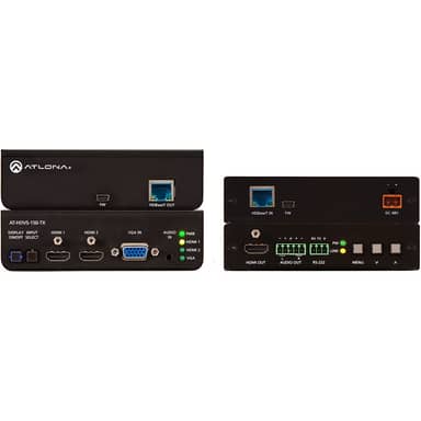 HDBaseT TX/RX with Three-Input Switcher and HD Scaler Kit