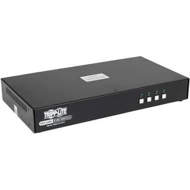 Secure KVM Switch 4-Port DVI + Audio NIAP PP3.0 Certified w/