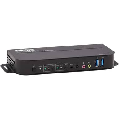 2-Port DisplayPort/USB KVM Switch - 4K 60 Hz, HDR, HDCP 2.2, IR, DP 1.4