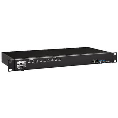 8-Port DisplayPort/USB KVM Switch with Audio/Video and USB Peripheral Sh