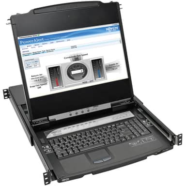 8Port Rackmount Console HDMI KVM Switch 17" LCD IP Remote Access