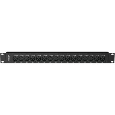 TASCAM BO-16DX/IN Rackmount 16-Channel XLR Female to DB25 Adapter