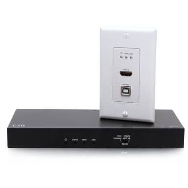 4K30Hz HDBaseT HDMI+USB WP TX to Box RX