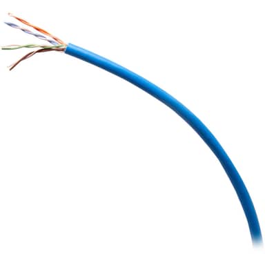 1000ft TAA Compliant Cat5e Bulk Unshielded Ethernet Network Cable Blue