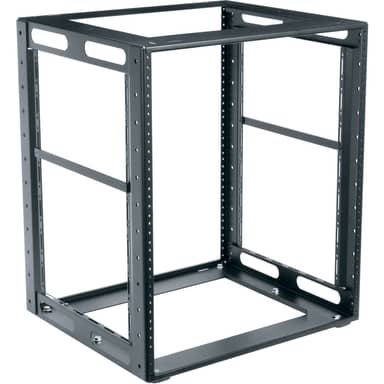 8 SPACE,CABINET FRAME RACK,18"DEEP