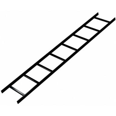 CABLE LADDER,6'X12,BLK,1PC