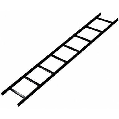 CABLE LADDER,6'X12,BLK,12PCS
