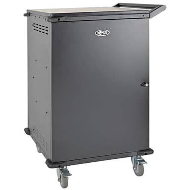 42-Device AC Mobile Charging Cart - Laptops and Chromebooks, 120V, NEMA
