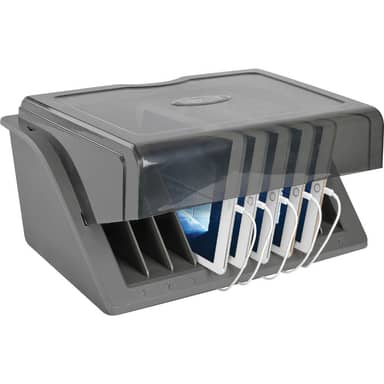 10-Device AC Desktop Charging Station with Surge Protection
