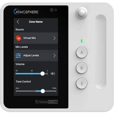 Atmosphere Wall Controller w/ Bluetooth Audio -White