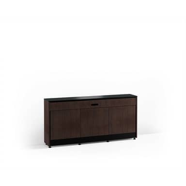Unifi Huddle 3-5 pr cabinet Sienna-Wenge Oak Veneer Single Mount