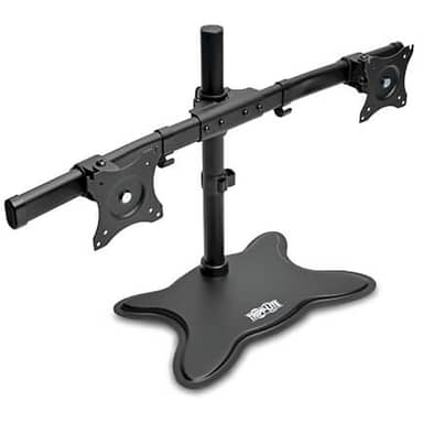 Dual-Monitor Desktop Mount Stand for 13" to 27" Flat-Screen Displays