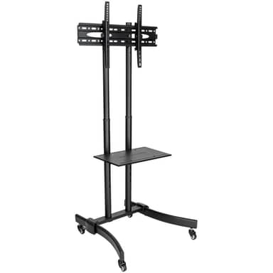 Mobile Flat-Panel Cart - 37" to 70" displays.