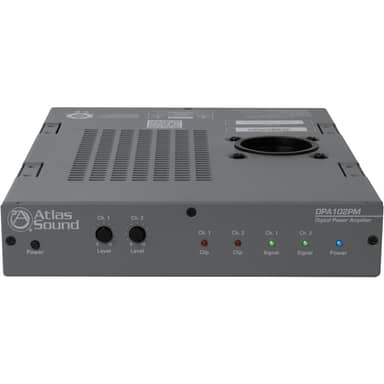 100W Networkable 2-Channel Power Amplifier