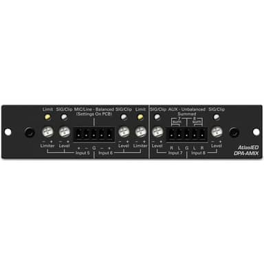 Analog Mixer Accessory Card for Use with DPA2402/DPA1202/DPA602
