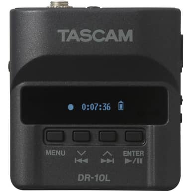 TASCAM DR-10L Mini Portable Recorder With Lavaliere Microphone