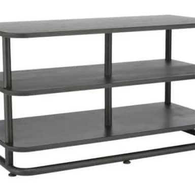 Euro Series 3-Shelf TV Stand, 40" width, Black