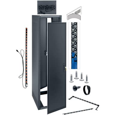 40SP/25D CONFIGURED AV RACK
