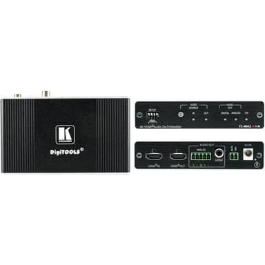 4K HDR HDMI audio de-embedder