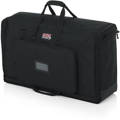Padded Nylon Carry Tote Bag for Transporting (2) LCD Screens 27-32In