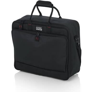 Updated Padded Nylon Mixer Or Equipment Bag; 18" X 15" X 6.5"