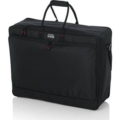 Updated Padded Nylon Mixer Or Equipment Bag; 25" X 19" X 8"
