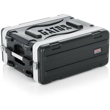 Molded PE Rack Case; Front, Rear Rails; 4U; 14.25" Deep