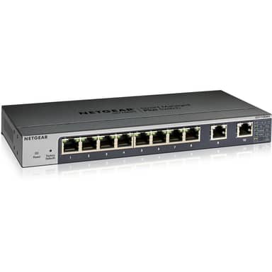 8PORT GIGABIT ENET SMART MANAGEPERP PLUS SWITCH W/ 2PORT 10G/MULTI-GIG