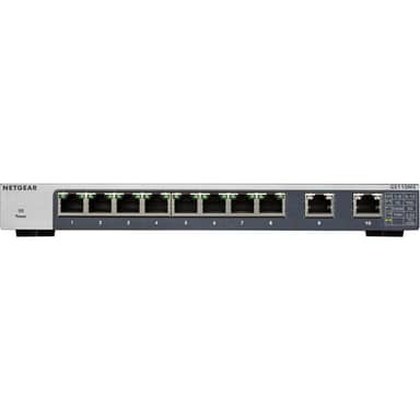 8PT GIGE UNMANAGED WITH 2PT UPLINKS