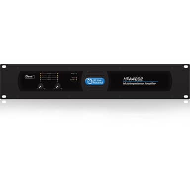 Dual-Channel, 4800-Watt Commercial Amplifier