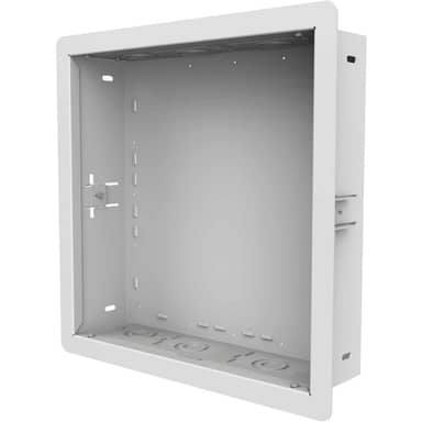 14"x14" In-Wall Box for Recessed Power and AV Components