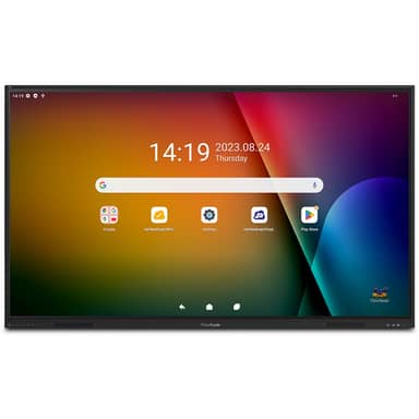 75" ViewBoard 4K Interactive Flat Panel, 3840x2160 resolution - no OS