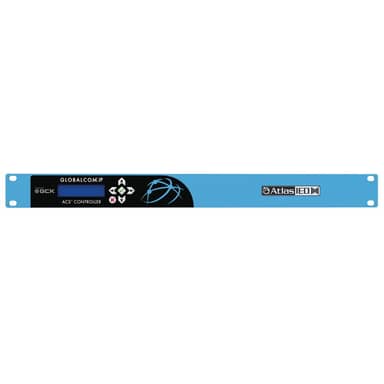 GLOBALCOM Announcement Control System with 16 Dante Message Channels