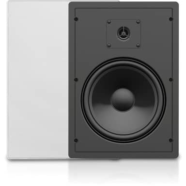 8IN 2 Way 65W  RMS 8 Ohm In-Wall Speaker Pair