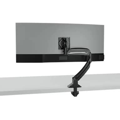K1 DESK MNT 1-MON 2L ARM, BLK, TAA