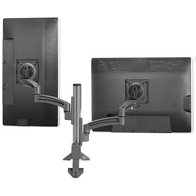 K2 CLMN MNT DUAL DISP DUAL 2L ARMS, BLK
