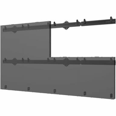 Flat Wall Mount, LEDUNVS-AFP4-4x7