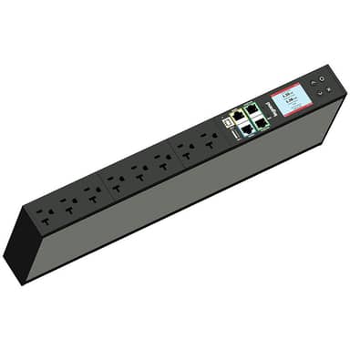 Network Metered 1RU PDU, 15A, 120V, 8 Outlet, TAA compliant