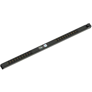 Network Metered ZeroRU PDU, 20A, 208V, 20 Outlet, TAA compliant