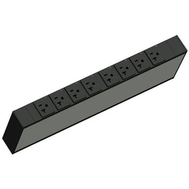 Network Switched ZeroRU PDU, 15A, 120V, 8 Outlet, TAA compliant