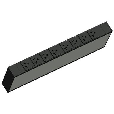 Network Switched 1RU PDU, 20A, 120V, 8 Outlet, TAA compliant