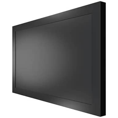 49" LANDSCAPE WALL KIOSK, BLACK